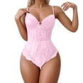 thumbnail image 1 of Ladies' European And Teddy Lace Patchwork Spaghetti Strap Sexy And Form Fitting Dress, 1 of 2