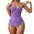 thumbnail image 1 of Ladies' European And Teddy Lace Patchwork Spaghetti Strap Sexy And Form Fitting Dress, 1 of 2