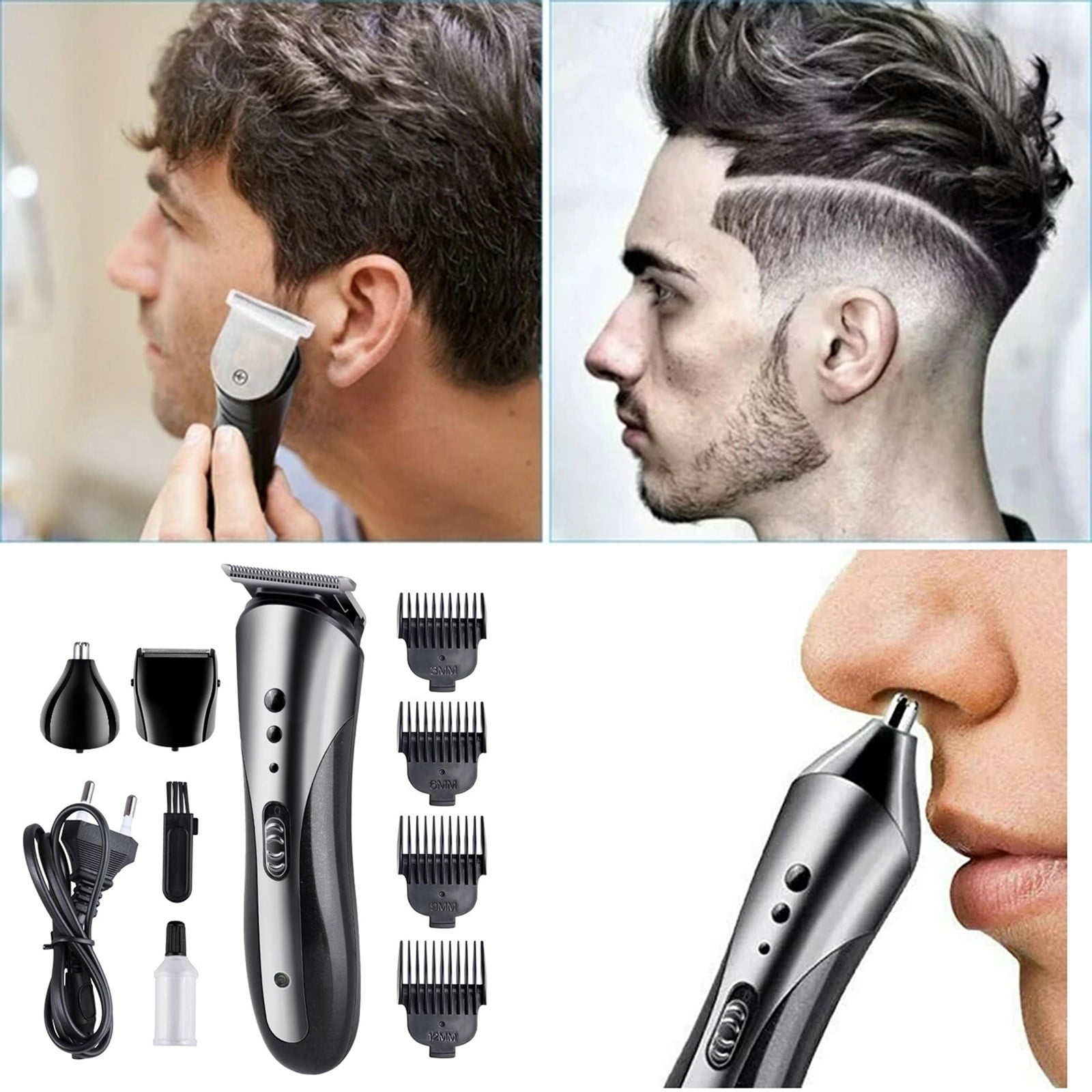 Ladies for Facial Hair Replacement Hair Edgers Cordless Hair Removal for Men Never Broke Again Shorts Boys Hear Cutting compatible with Machine for Men Cordless 302525k Beard Groomer Catcher