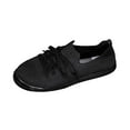 thumbnail image 1 of Ladies Fashion Boots Casual Comfortable for Fall Weather & Style Women's Casual On Shoes Breathable Mesh Lace Up Flat Comfortable Walking Shoes For Daily Wear Fashion Sneakers, 1 of 9