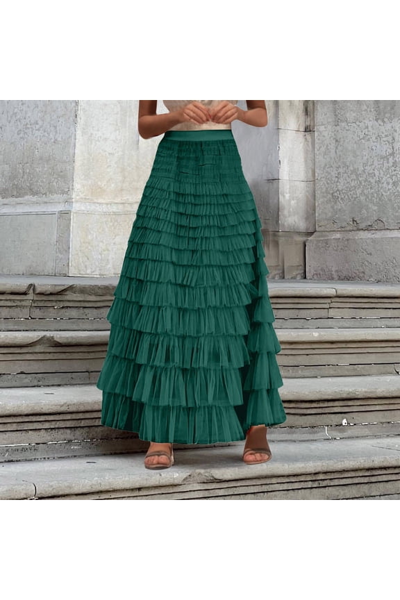 Ladies Fashion Cake Skirt Business Casual Dress Petite Dresses for Women Casual Long Sleeve plus S Size Summer Dresses Floral Summer Dress Long Maxi Dresses for Women Summer Women Dress Summer Womens