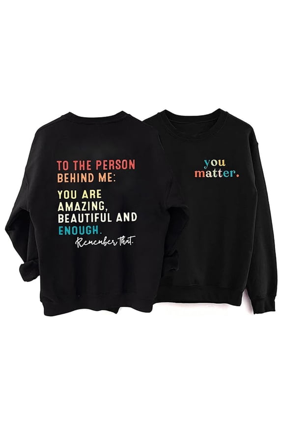 Ladies Fashion Casual Letter Printed Round Neck Long Sleeve Hoodie Top 2 Apparel Ladies Zipper Hoodies Comfy Sweatsuits Women Baggy Top Sweatsuits Women Set Knit Jacket Women Dressy 2002 Sweatshirt