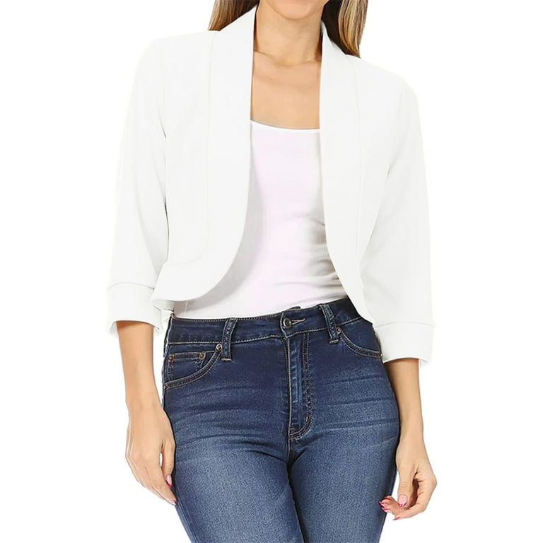 Ladies three quarter coats cheap