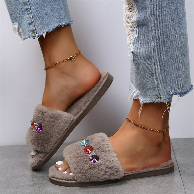 Ladies machine washable slippers hot sale