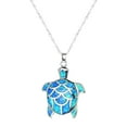thumbnail image 1 of Ladies Fashion Cute Little Turtle Necklace Pendant Necklace Gift Jewelry Mother's Day Birthday Anniversary Gifts for Mom Of The Day, 1 of 1
