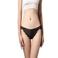 thumbnail image 1 of Ladies Fashion New Sexy Lace Openwork Elastic Perspective Briefs, 1 of 3