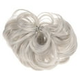 thumbnail image 1 of Ladies Fashion Tail Hair Extension Bun Hairpieces Scrunchie Elastic Wave Curly Synthetic Hairpieces (Grey), 1 of 7