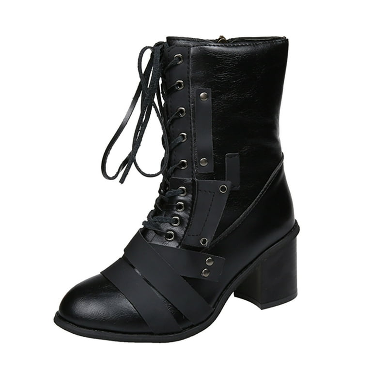 Ladies wedge heel boots best sale