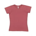 thumbnail image 1 of Ladies' Fine Jersey T-Shirt - ROUGE - S, 1 of 2