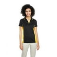 thumbnail image 1 of Ladies' Flash Snag Protection Plus IL Colorblock Polo - BLACK/ SNRY YLLW - 3XL, 1 of 3