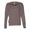 thumbnail image 1 of Ladies' Flowy Long-Sleeve Off Shoulder T-Shirt, 1 of 2