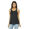 thumbnail image 1 of Ladies' Flowy Racerback Tank - DRK GREY HEATHER - XS, 1 of 3