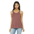 thumbnail image 1 of Ladies' Flowy Racerback Tank - MAUVE - 2XL, 1 of 5