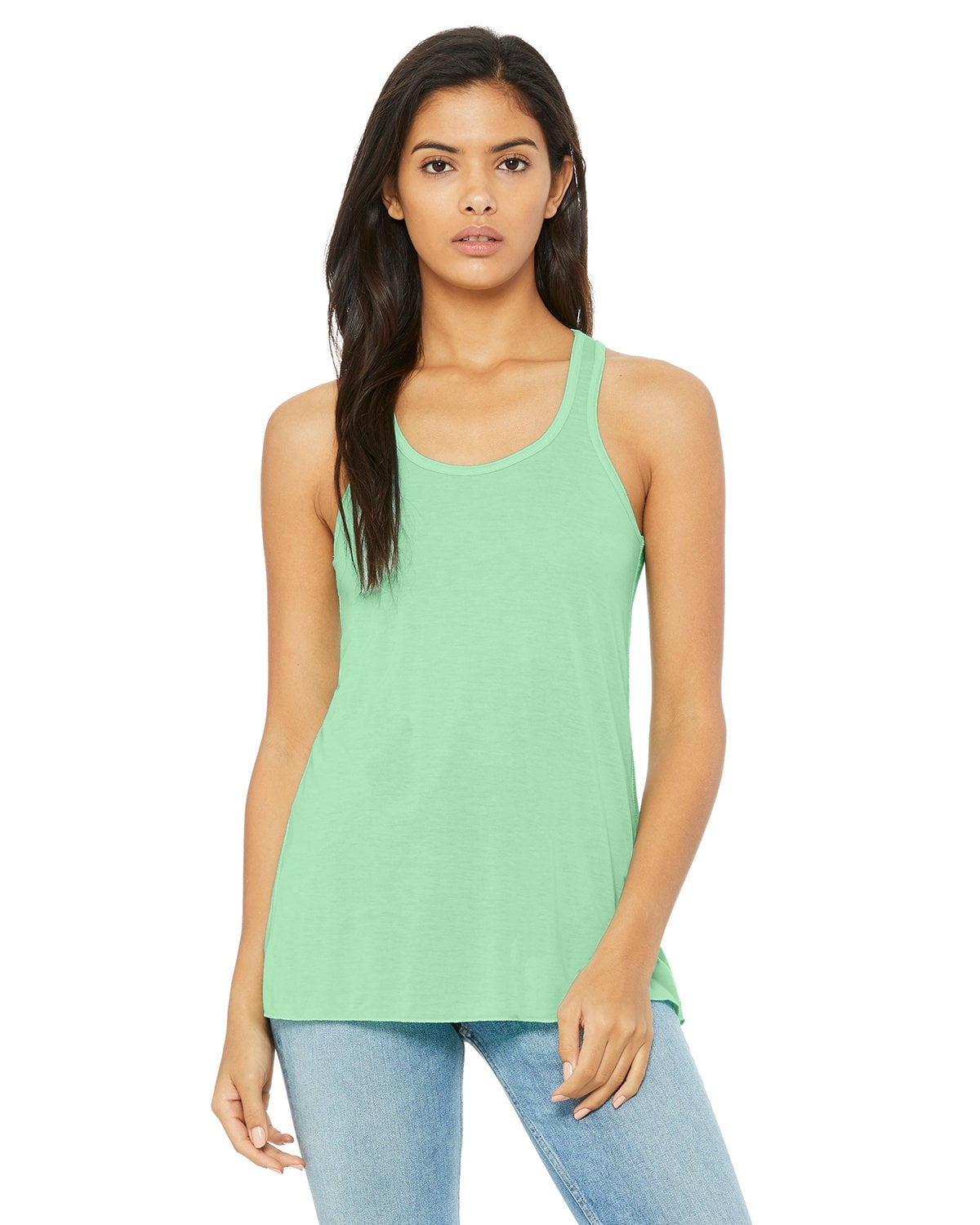 Women's flowy cheap racerback tank