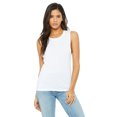 thumbnail image 1 of Ladies' Flowy Scoop Muscle Tank, 1 of 3