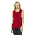 thumbnail image 1 of Ladies' Flowy Scoop Muscle Tank, 1 of 5