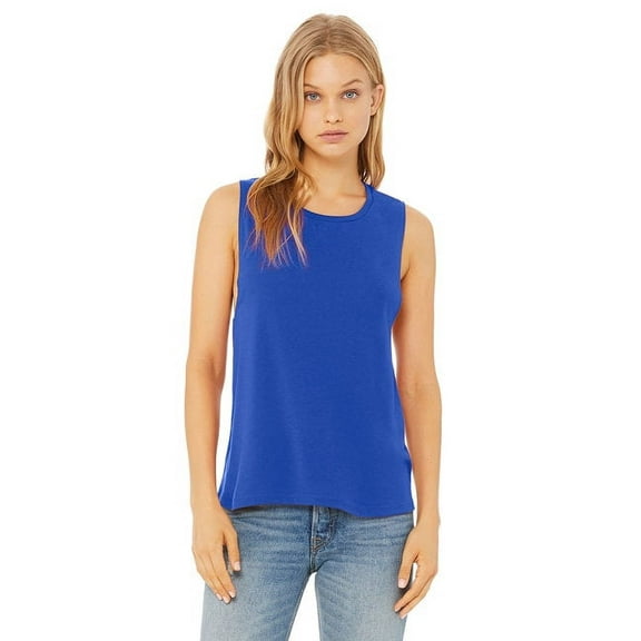 Ladies' Flowy Scoop Muscle Tank
