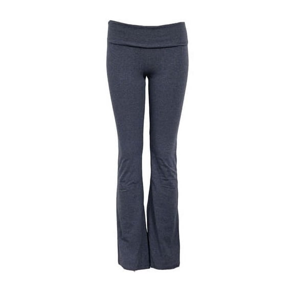 Ladies Full Size Cotton Yoga Pants
