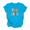 thumbnail image 1 of Ladies Fun Graphic T Shirt Cute Cartoon Printed T Shirt Color, 1 of 4