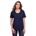 thumbnail image 1 of Ladies' Fusion ChromaSoft™ Performance T-Shirt - CLASSIC NAVY - S, 1 of 3