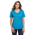 thumbnail image 1 of Ladies' Fusion ChromaSoft™ Performance T-Shirt ELECTRIC BLUE 4XL, 1 of 3