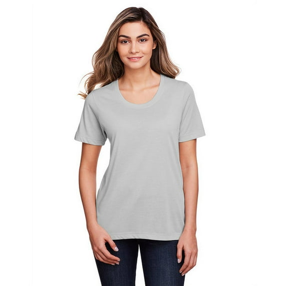 Ladies' Fusion ChromaSoft™ Performance T-Shirt PLATINUM M