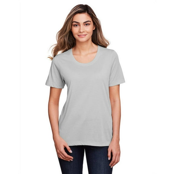Ladies' Fusion ChromaSoft™ Performance T-Shirt PLATINUM M