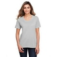 thumbnail image 1 of Ladies' Fusion ChromaSoft™ Performance T-Shirt - PLATINUM - XS, 1 of 3