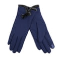 thumbnail image 1 of Ladies Fuzzy Faux Fur Winter Gloves with Fleece Lining - Warm Microgrip Gloves for Winter, 1 of 2