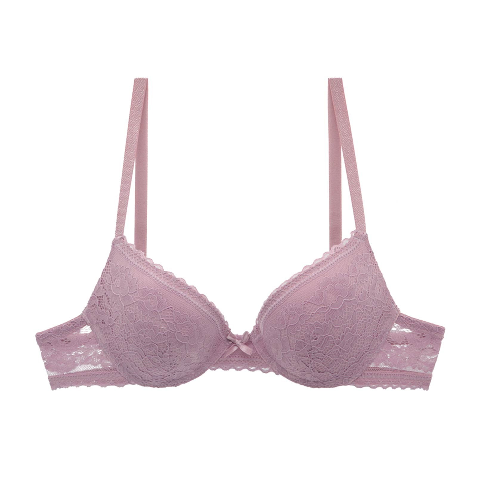 H & M - Lace push-up bra - Red, Compare