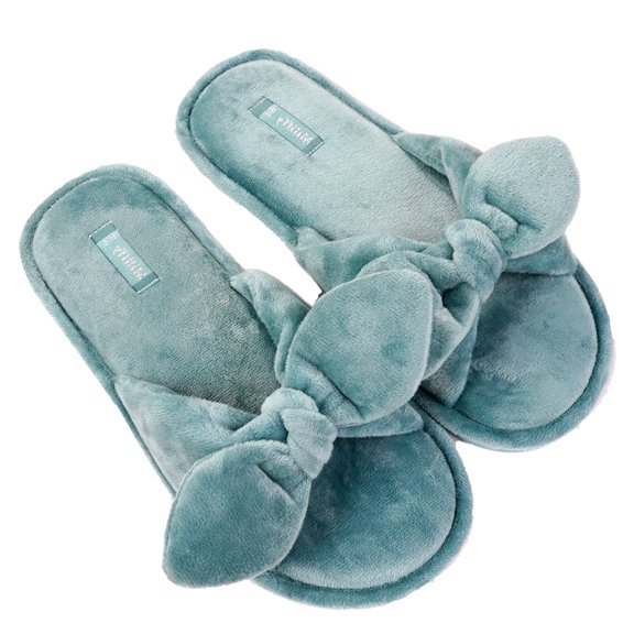 Ladies Girls summer slippers for womens bedroom slippers comfies slippers kawaii Slides (US 9-10,Mint Green)