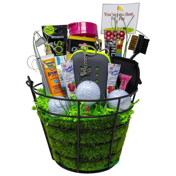 Ladies Golf Gift Set Unique "You're the Best by Par" Theme