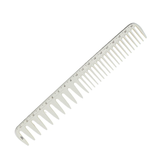 Ladies' Hair Cutting Comb Japanese Styling Combs with Measurement Scale Wide Teeth