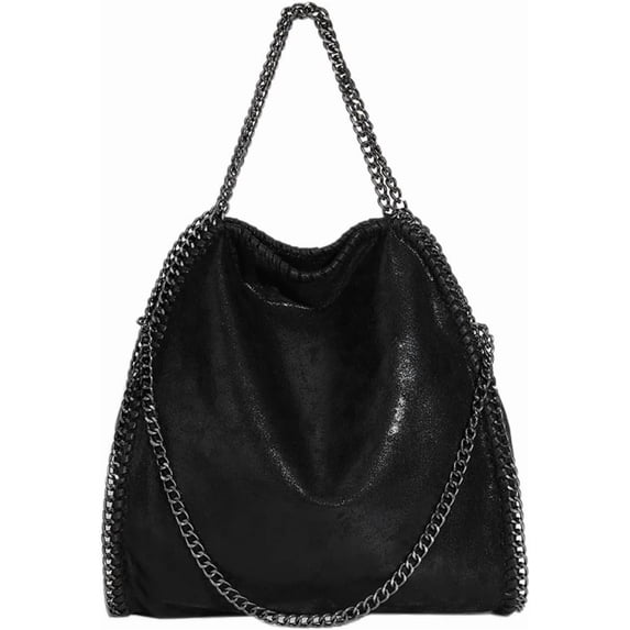 Ladies Handbag Women Faux Leather Crossbody Bag Fashion Chain Bag Large Hobo Bags for Women