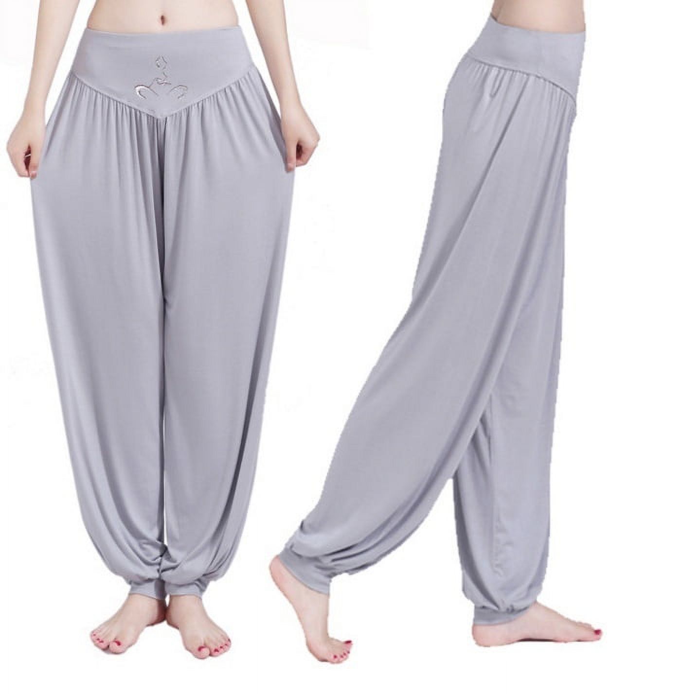 Ladies Harem Pants Baggy Bohemian Boho Hippie Aladdin Yoga Genie Trousers Unisex Walmart