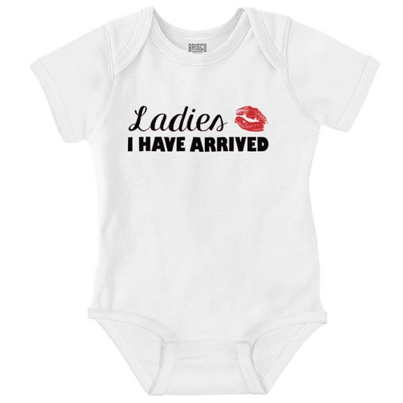 Ladies Have Arrived Shower Present Bodysuit Jumper Boys Infant Baby Brisco Brands NB