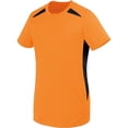 thumbnail image 1 of Ladies Hawk Jersey, Power Orange & Black - Extra Small, 1 of 1
