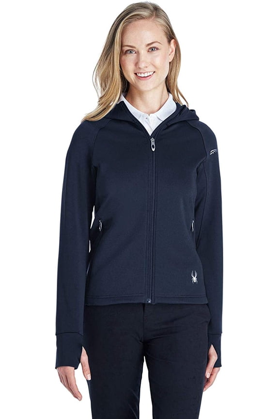 Ladies' Hayer Full-Zip Z Hooded Fleece Jacket