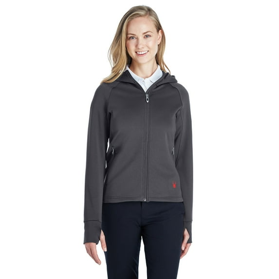 Ladies' Hayer Full-Zip Z Hooded Fleece Jacket