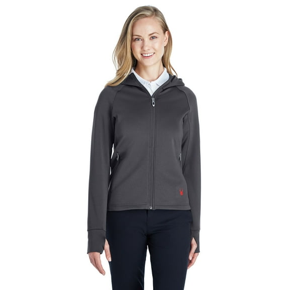 Ladies' Hayer Full-Zip Z Hooded Fleece Jacket