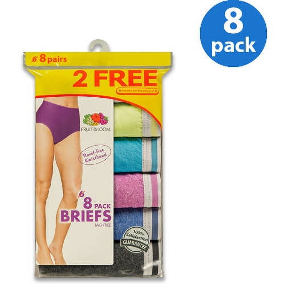Ladies' Heather Briefs 6+2 Bonus Pack