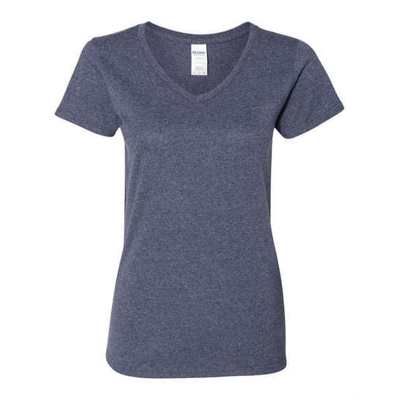 Ladies' Heavy Cotton™ V-Neck T-Shirt