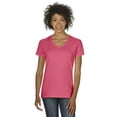 thumbnail image 1 of Ladies' Heavy Cotton™ V-Neck T-Shirt, 1 of 1