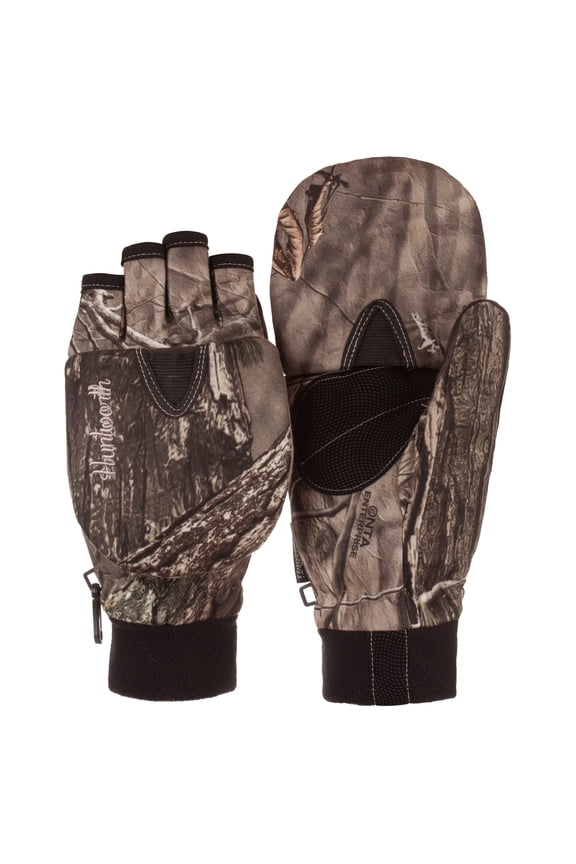 Ladies Hiddn Camo Pop Top Glove Medium