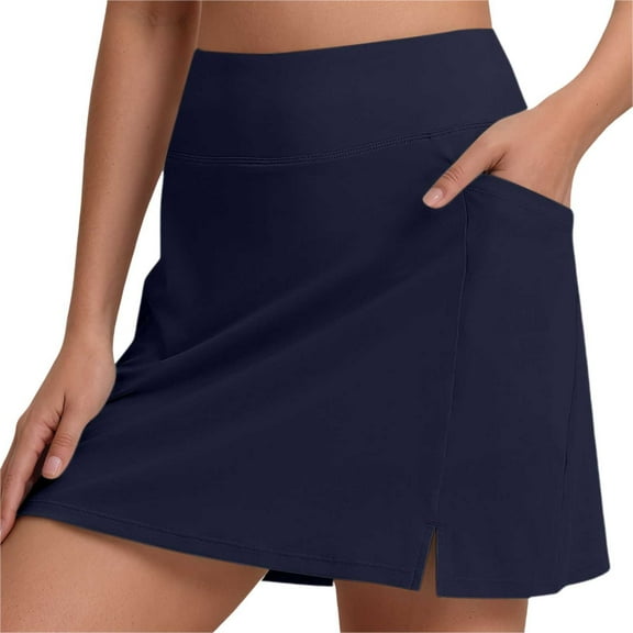 Ladies High Waist Casual Skirt Sporty Running Yoga Skort For Everyday Fitness And Active