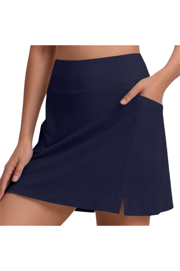 Ladies High Waist Casual Skirt Sporty Running Yoga Skort For Everyday Fitness And Active