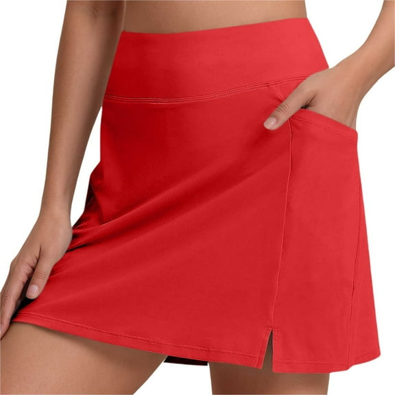 Ladies High Waist Casual Skirt Sporty Running Yoga Skort For Everyday Fitness And Active