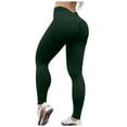 thumbnail image 1 of Ladies High Waist Fitness Pants Sports Stretch Yoga Pants With Pockets Women Push Up Tights Pants, 1 of 6