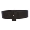 thumbnail image 1 of Ladies High Waist Wide Glitter Fashion Plain Leather Belt, 1 of 3