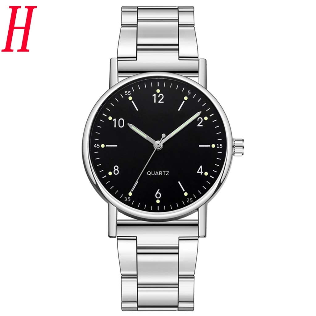 Ladies Highend Quartz Watch Stainless Steel Luminous Dial Leisure